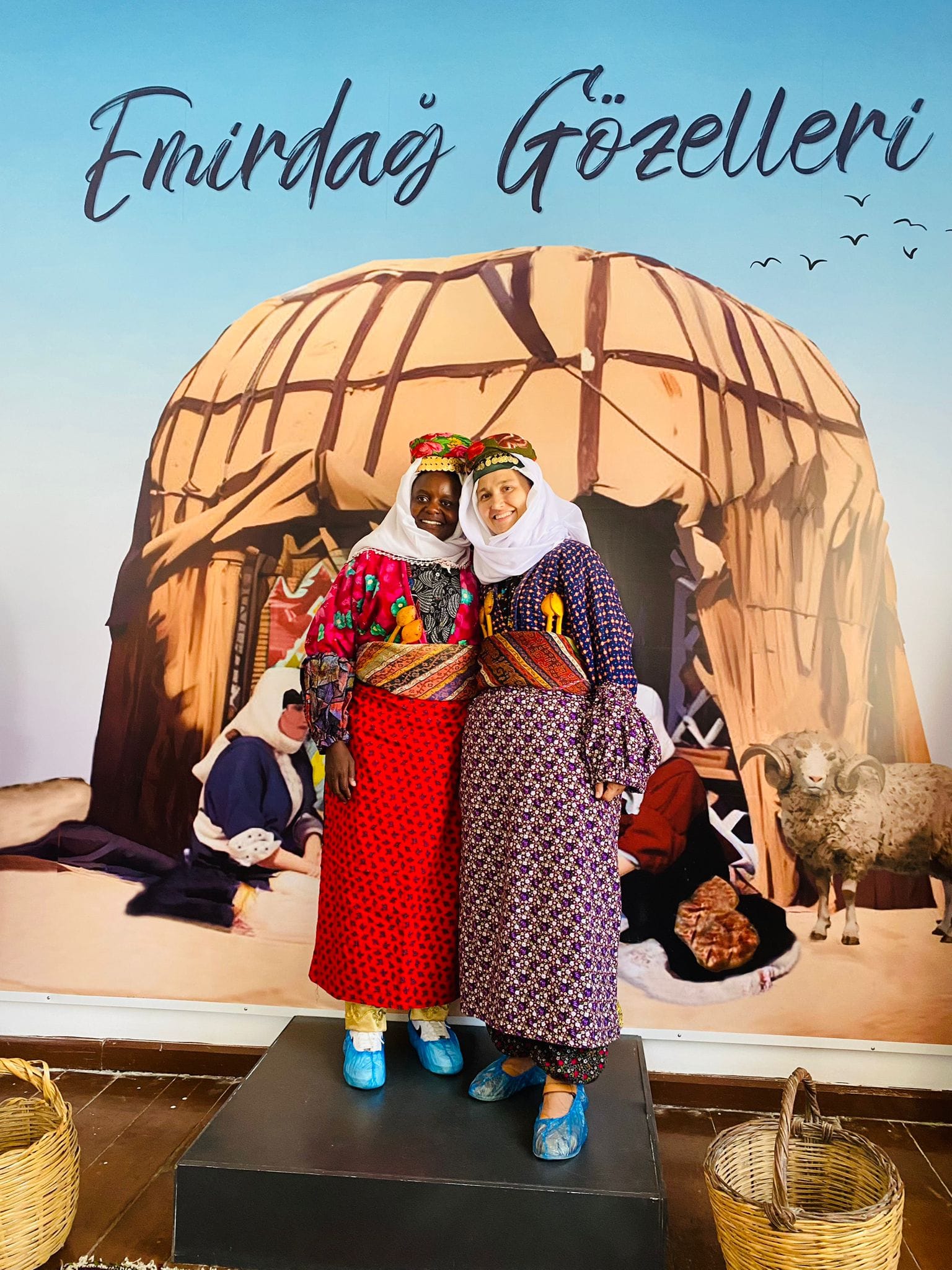 Emirdağ Kültür Evi, Kenyalı Ziyaretçiyi Ağırladı