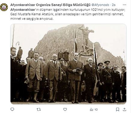 OSB Müdürlüğünden Anlamlı Paylaşım