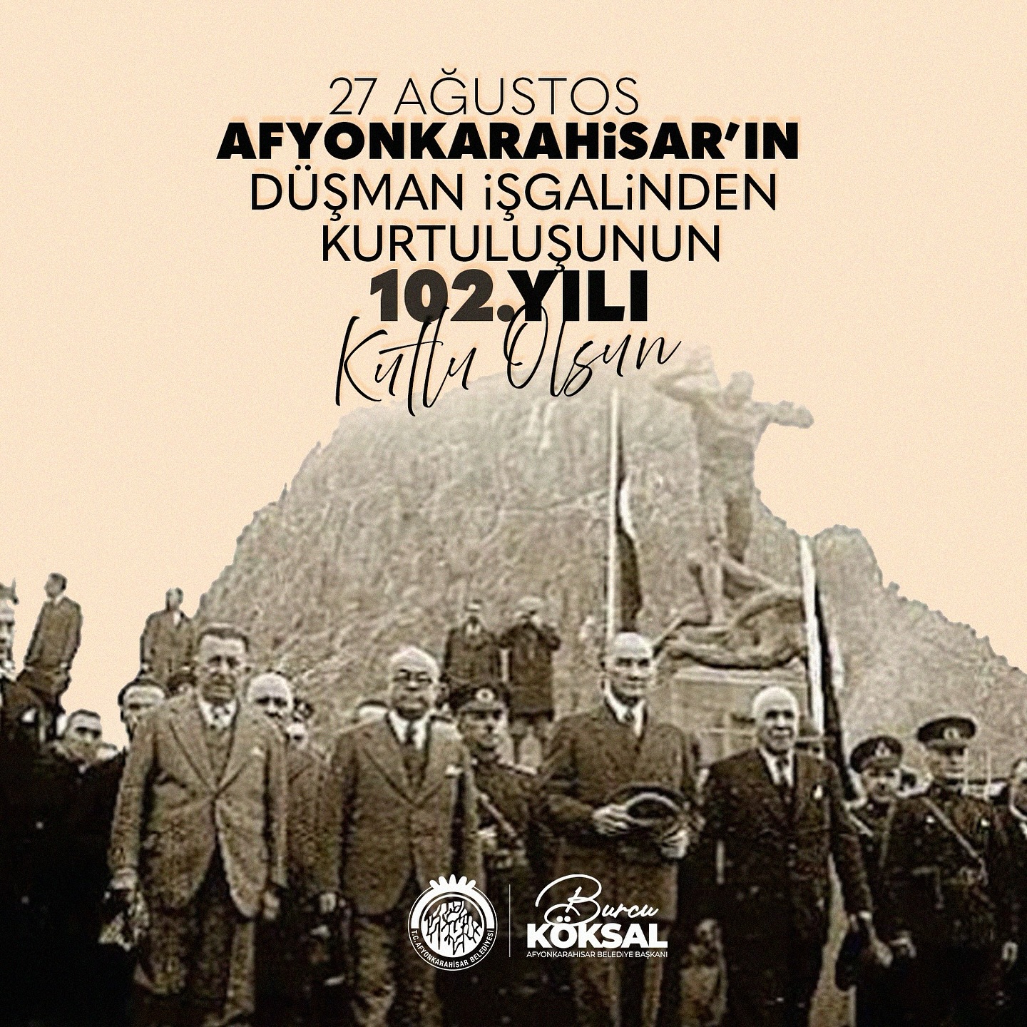 BAŞKAN KÖKSAL'DAN 102. YIL MESAJI