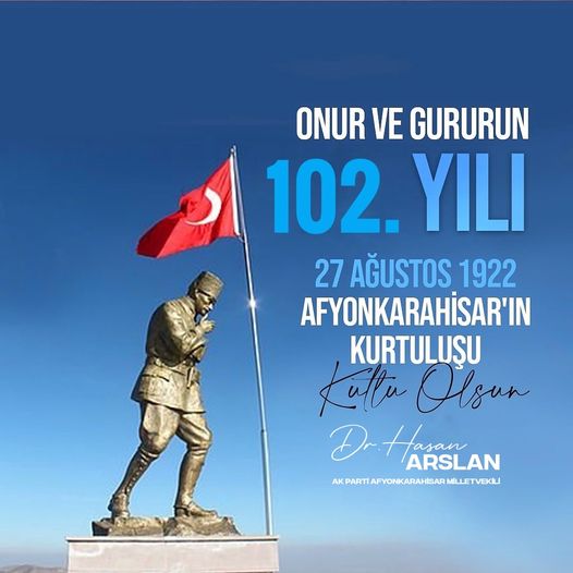 Arslan'dan Kurtuluş Günü Mesajı