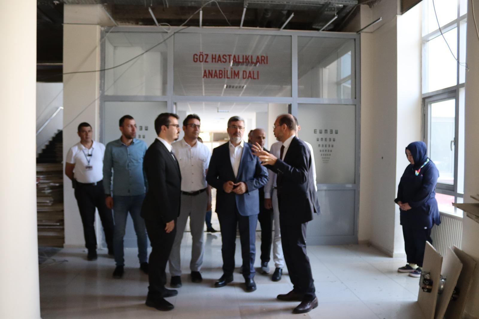 AK Partili Özkaya Yerinde İnceledi AFSÜ Sağlıkta Parlayan Bir Değer