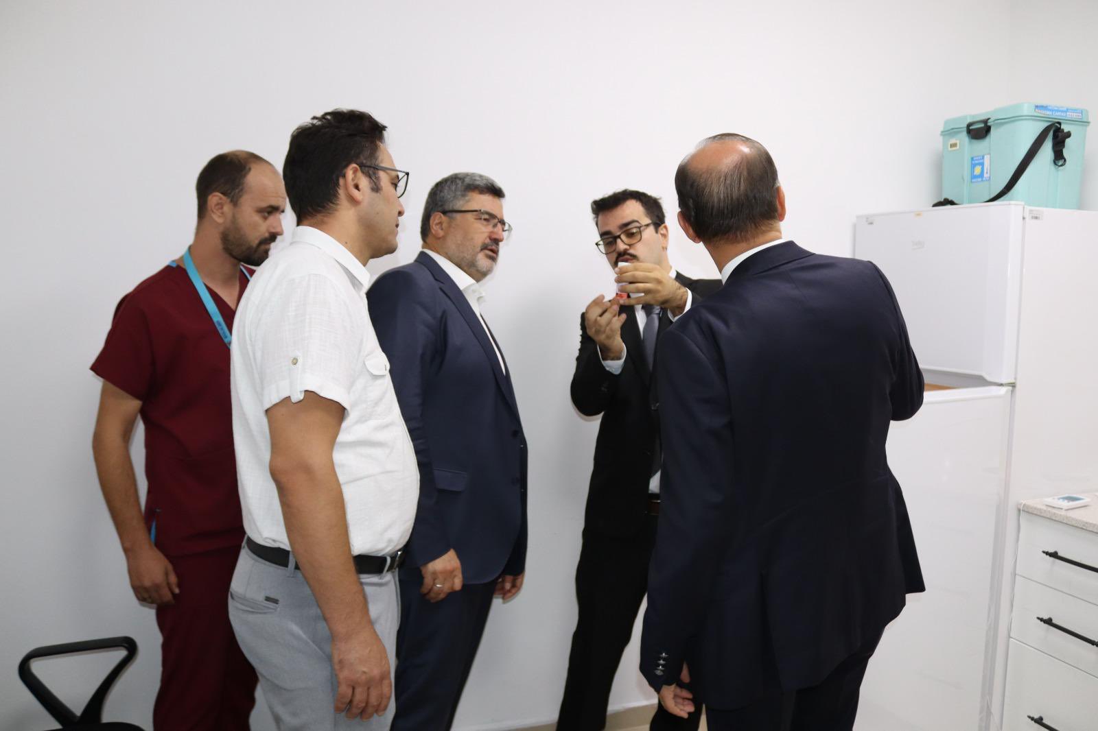 AK Partili Özkaya Yerinde İnceledi AFSÜ Sağlıkta Parlayan Bir Değer