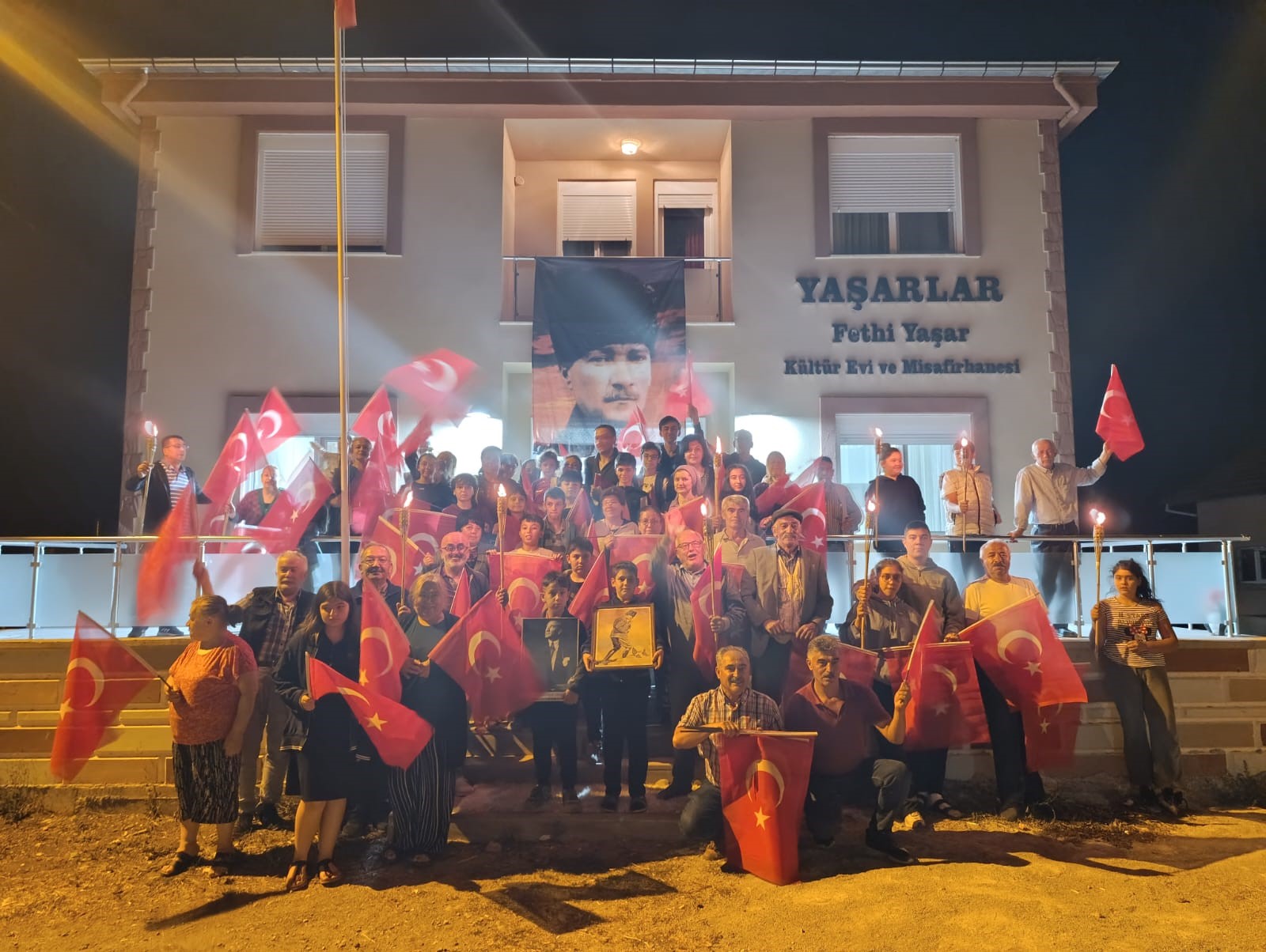 Selçik Köyü'nde Anlamlı Yürüyüş