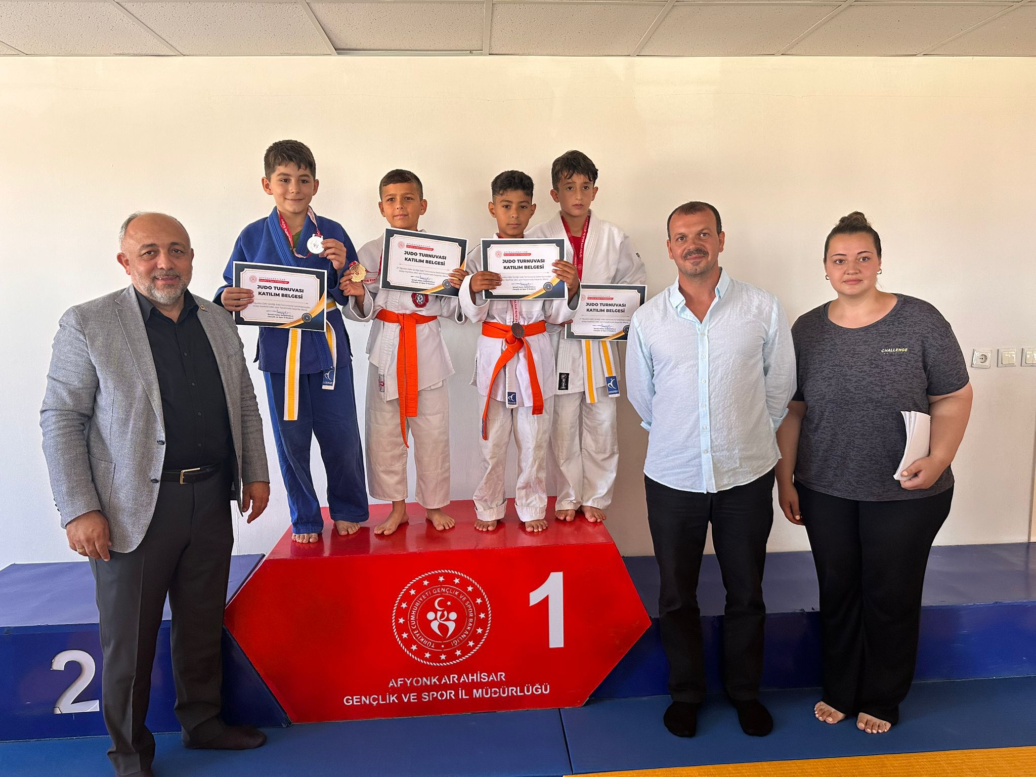 ZAFER HAFTASI JUDO TURNUVASI BAŞARILI BİR ŞEKİLDE TAMAMLANDI