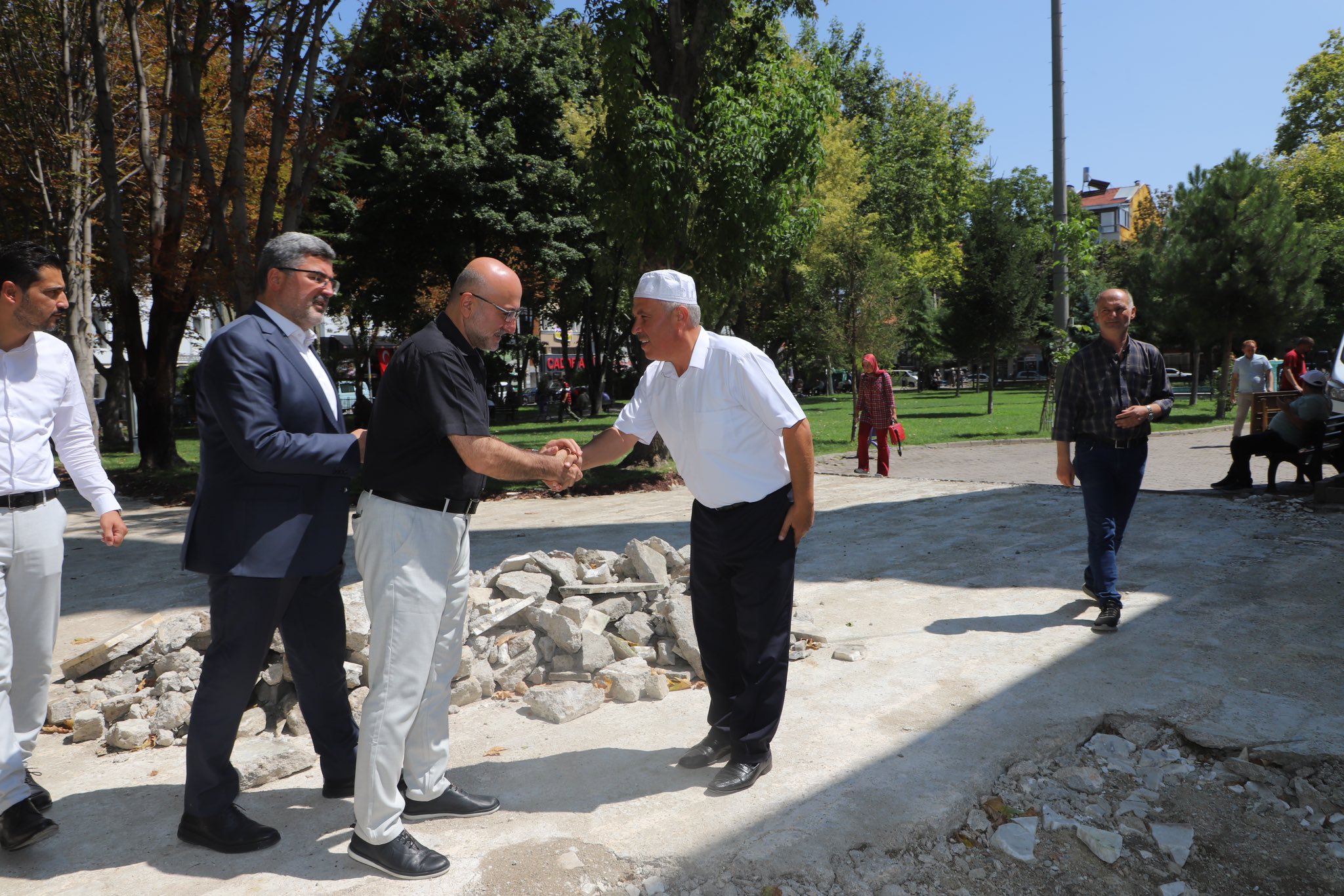 AK Partili Şahin İmaret Camii'ndeki Programa Katıldı