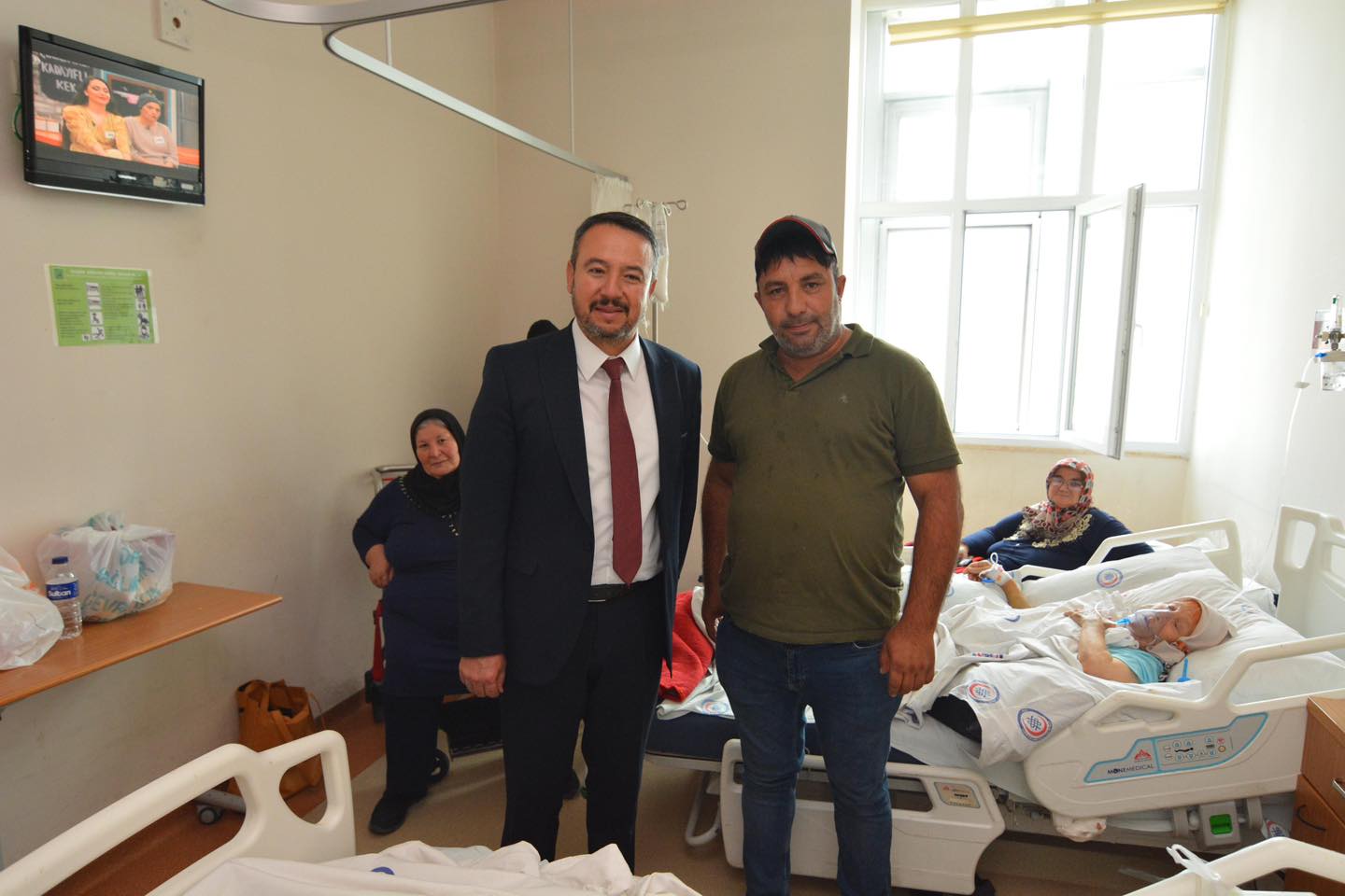 Vefalı Başkan Hemşehrilerini Unutmadı Onları da Ziyaret Etti
