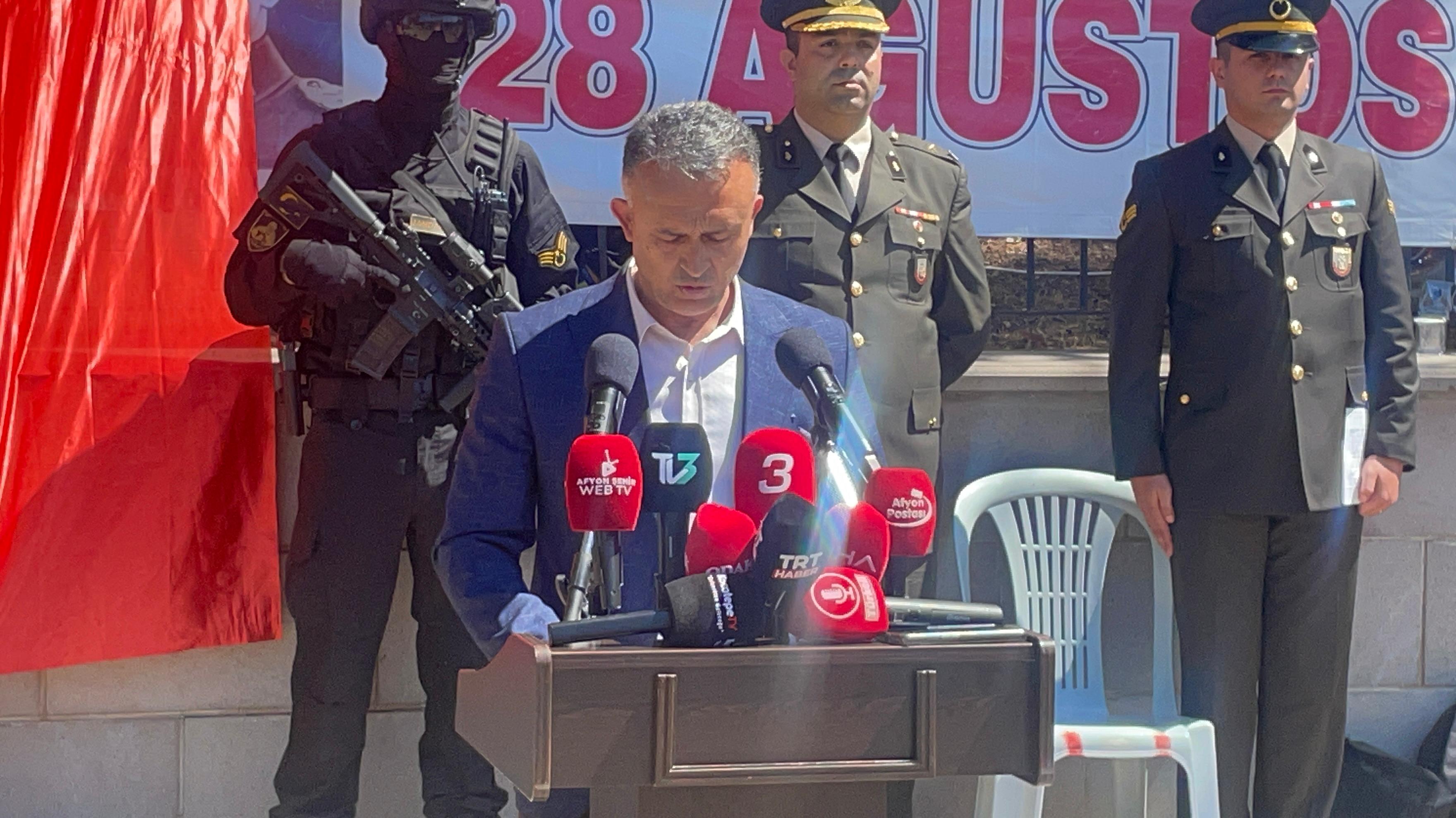 Büyük Taarruz’un Kahramanları Anıldı Anıtkaya’da Şehitler Dualarla Yad Edildi