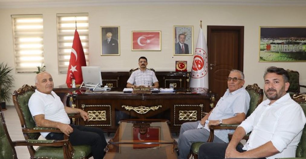 Bilecik El Sanatları Eğitim Merkezi Müdürü ve Heyeti, Kaymakam Yasin Akgül'e Hayırlı Olsun