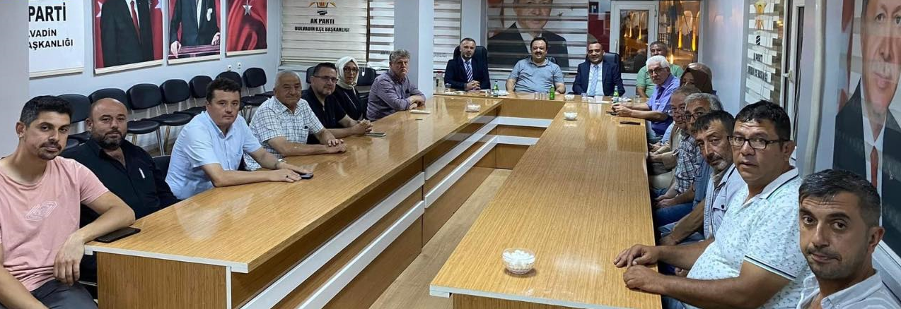 Bolvadin İlçe Başkanlığında Bir Araya Geldiler