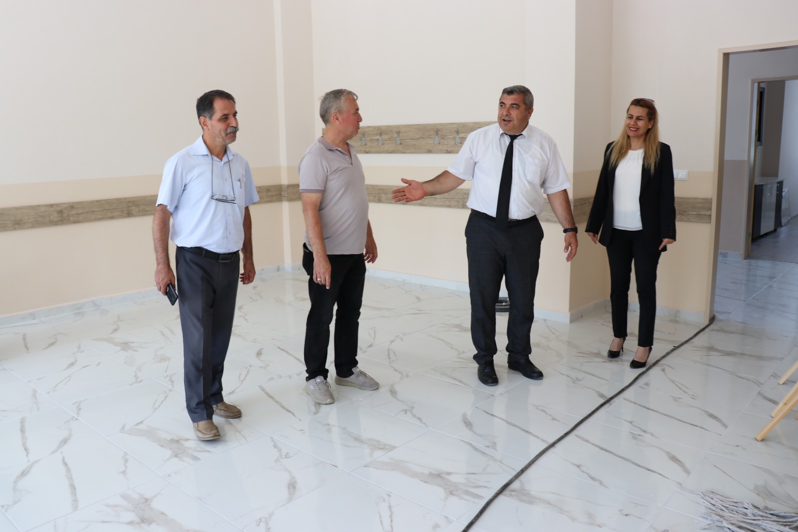 Müdür Sünnetci Okullarda Son Kontrollerini Yaptı