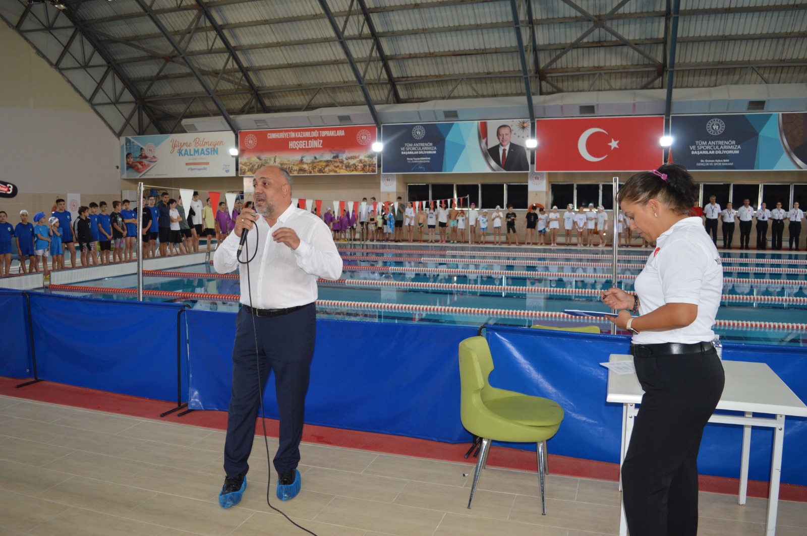 30 AGUSTOS ZAFER BAYRAMI 7+ YÜZME MÜSABAKALARI BAŞLADI