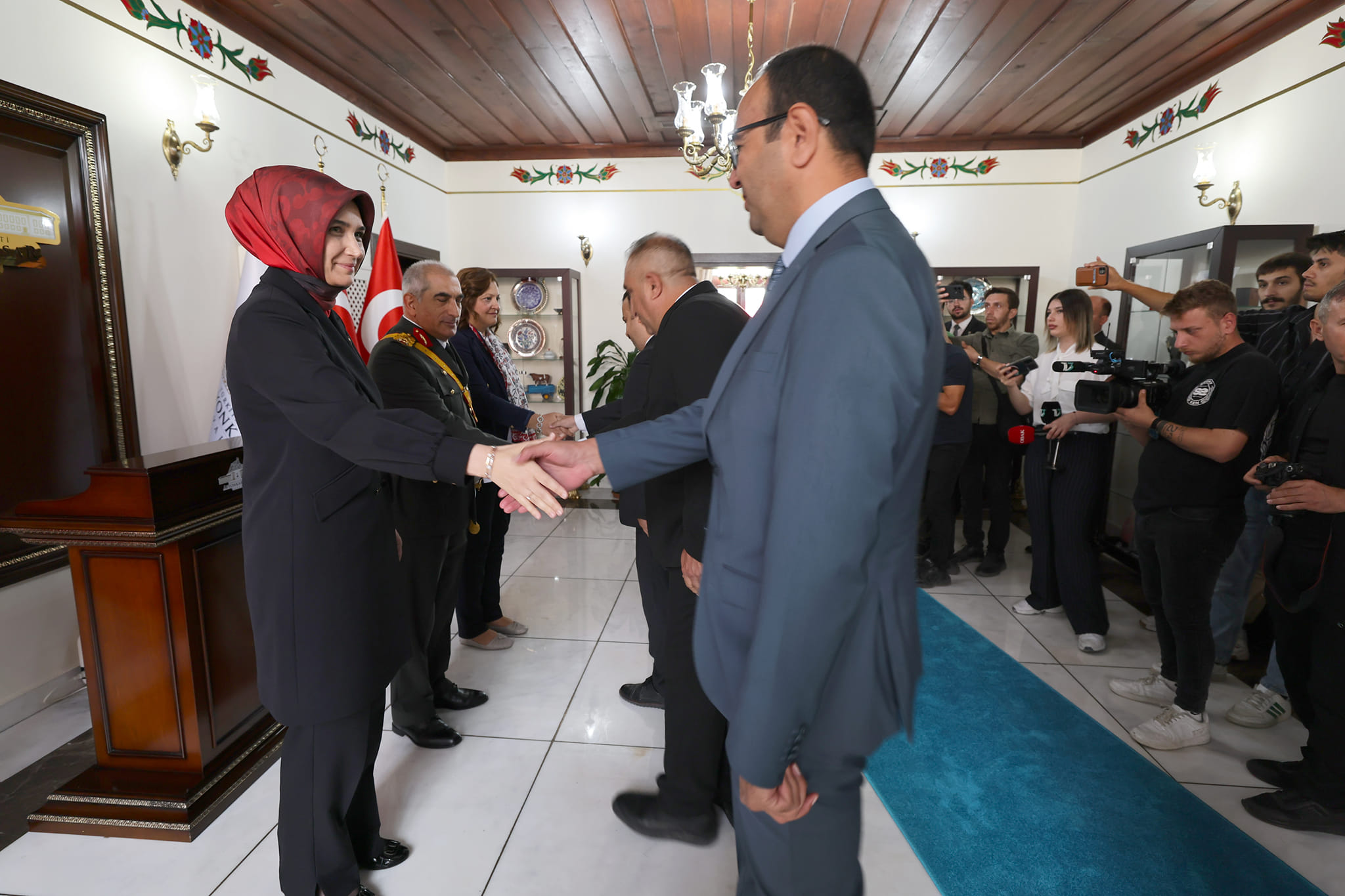 Devlet Ana Protokolü Kabul Etti