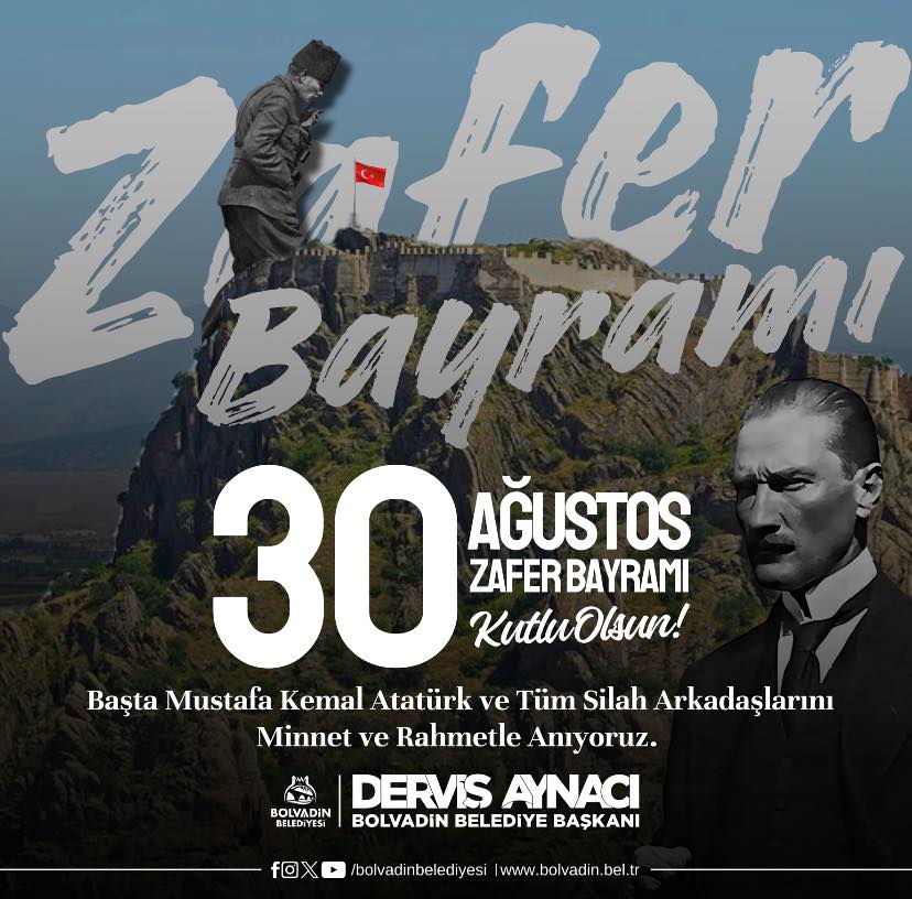 BAŞKAN AYNACI ZAFER BAYRAMINI KUTLADI