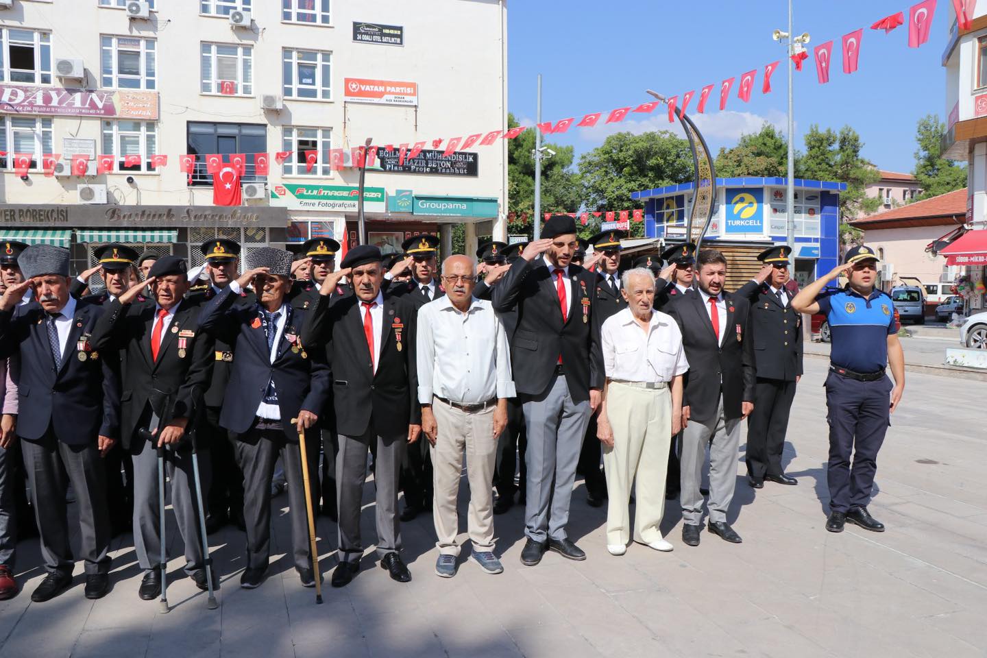 DİNAR’DA 30 AĞUSTOS ZAFER BAYRAMI KUTLANDI