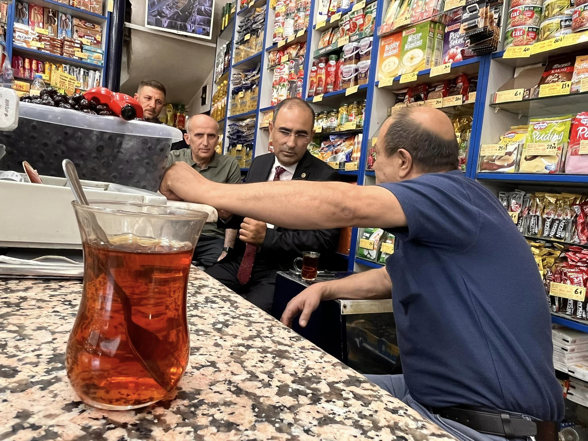 Milletvekili Arslan'dan Esnaf Ziyareti