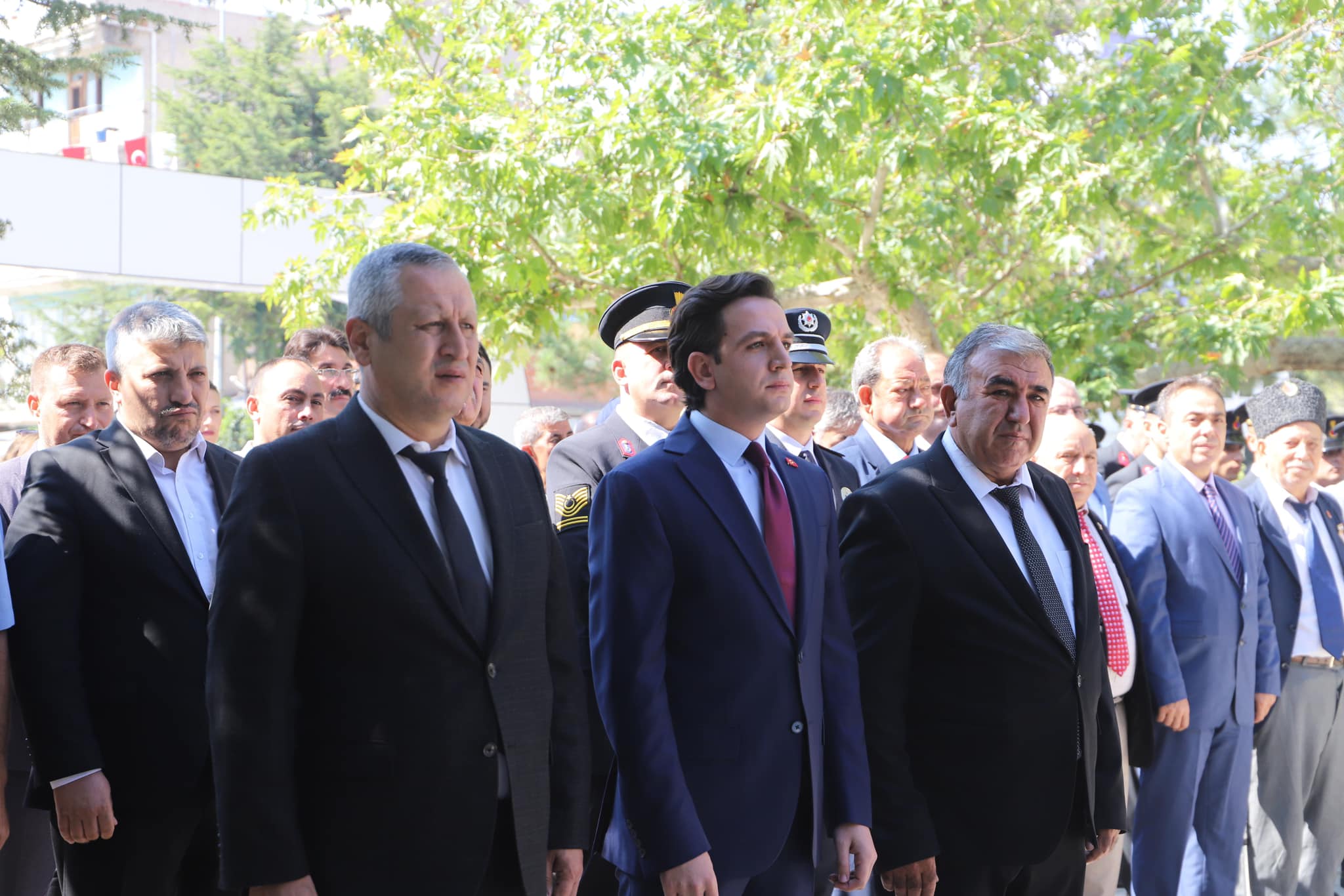 Çobanlar’da Atatürk Anıtı’na Çelenk Sunuldu