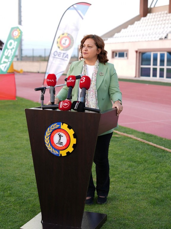 İKLİM TEMASI İLE 18. ATSO SPOR OYUNLARI AÇILIŞI YAPILDI