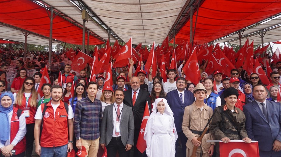 30 Ağustos Zafer Bayramı'nın 102. Yıl Dönümü Zafer Tepe'de Coşkuyla Kutlandı