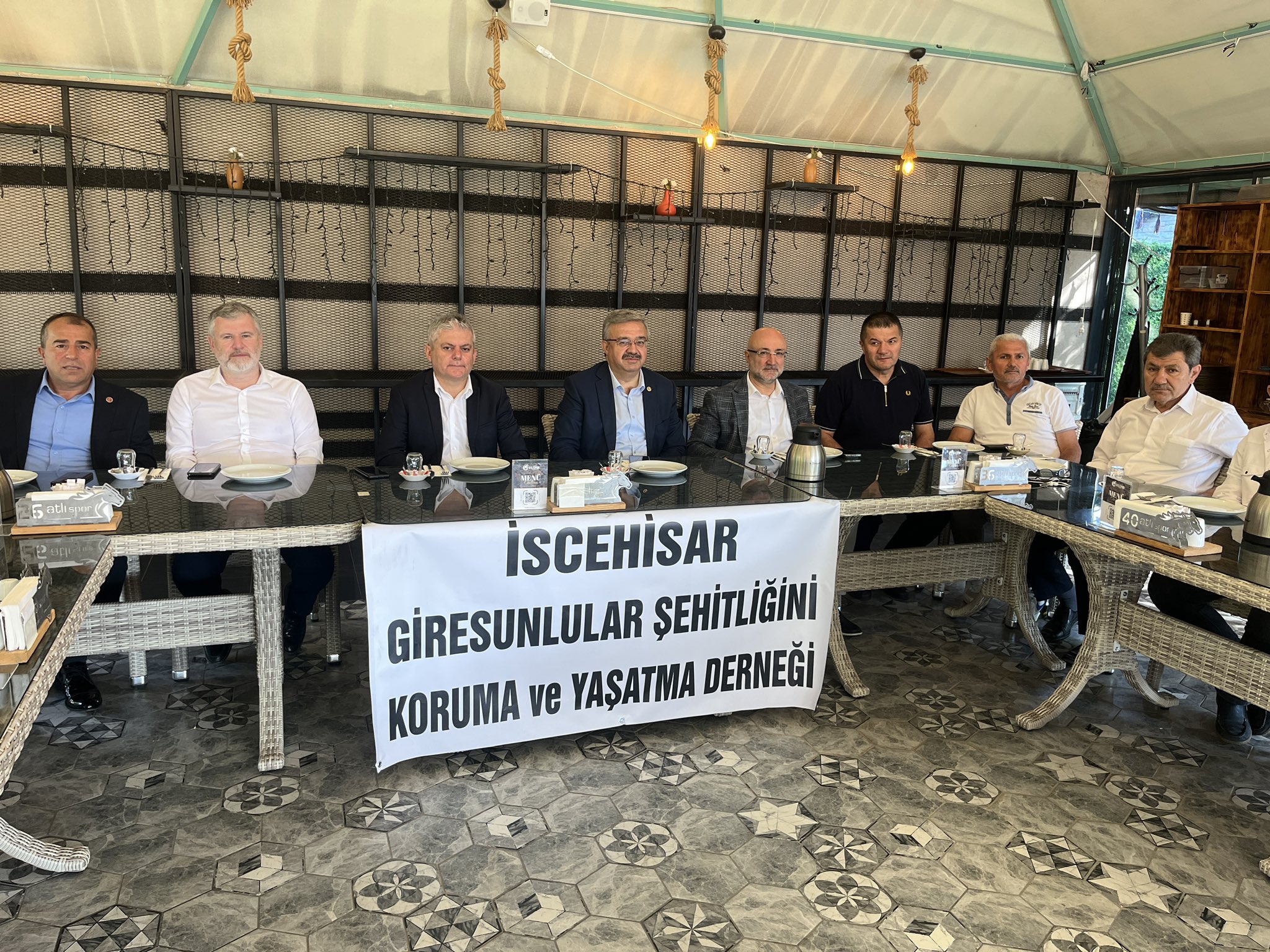 AK Partili Yurdunuseven İscehisar’da Giresunlularla Bir Araya Geldi