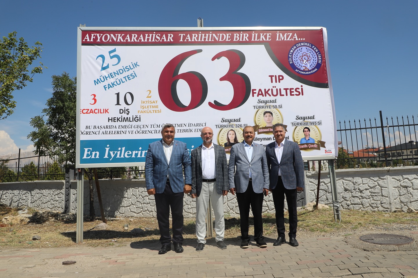 Eroğlu, Şahin Ve Sünnetci Yeni Okul İnşaatlarını Ziyaret Etti