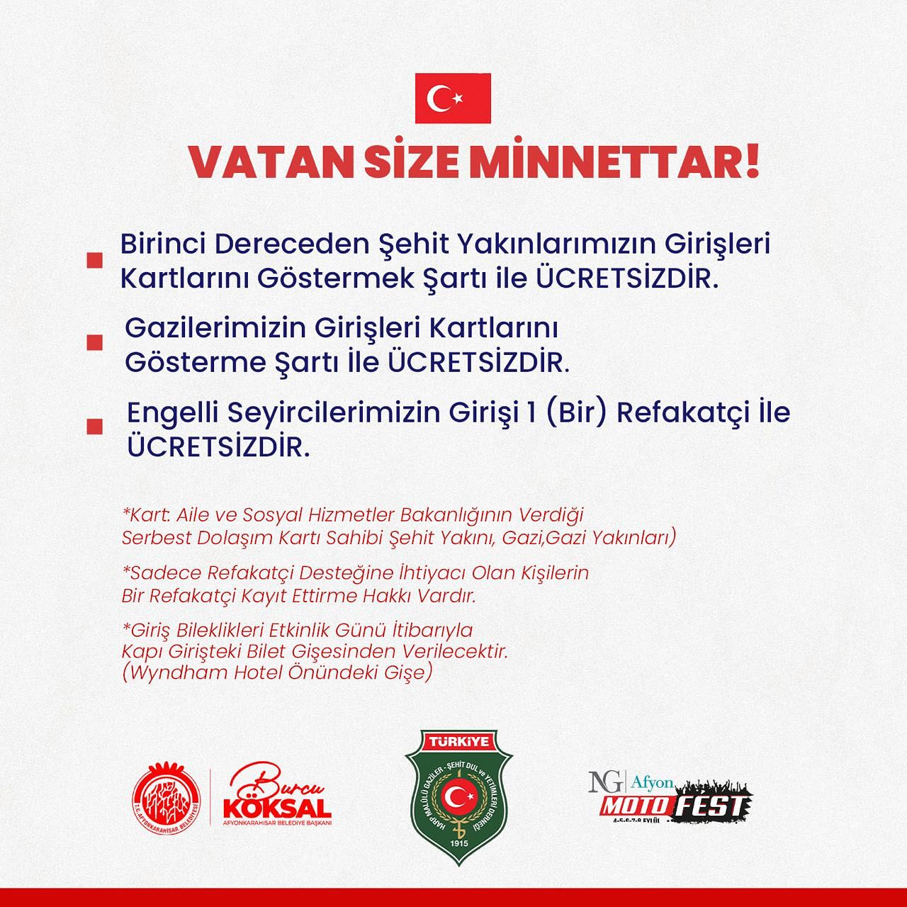 MXGP Türkiye'den Duyarlı Davranış! Şehit Yakınları, Gaziler Ve Engelli Seyirciler MotoFest’e Ücretsiz Katılabilecek!