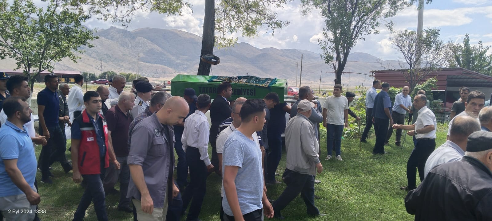 Şehit Babası Son Yolculuğuna Uğurlandı