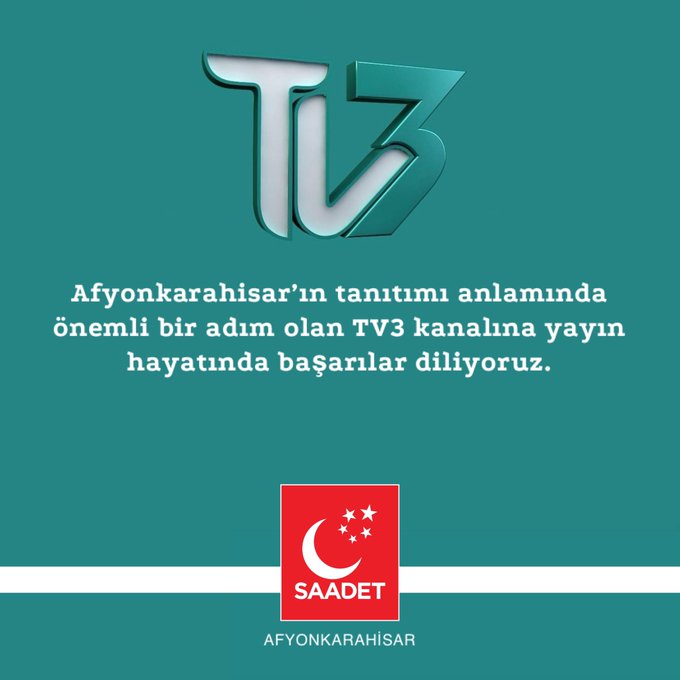 Başkan Karataş'tan TV3'e Kutlama Mesajı