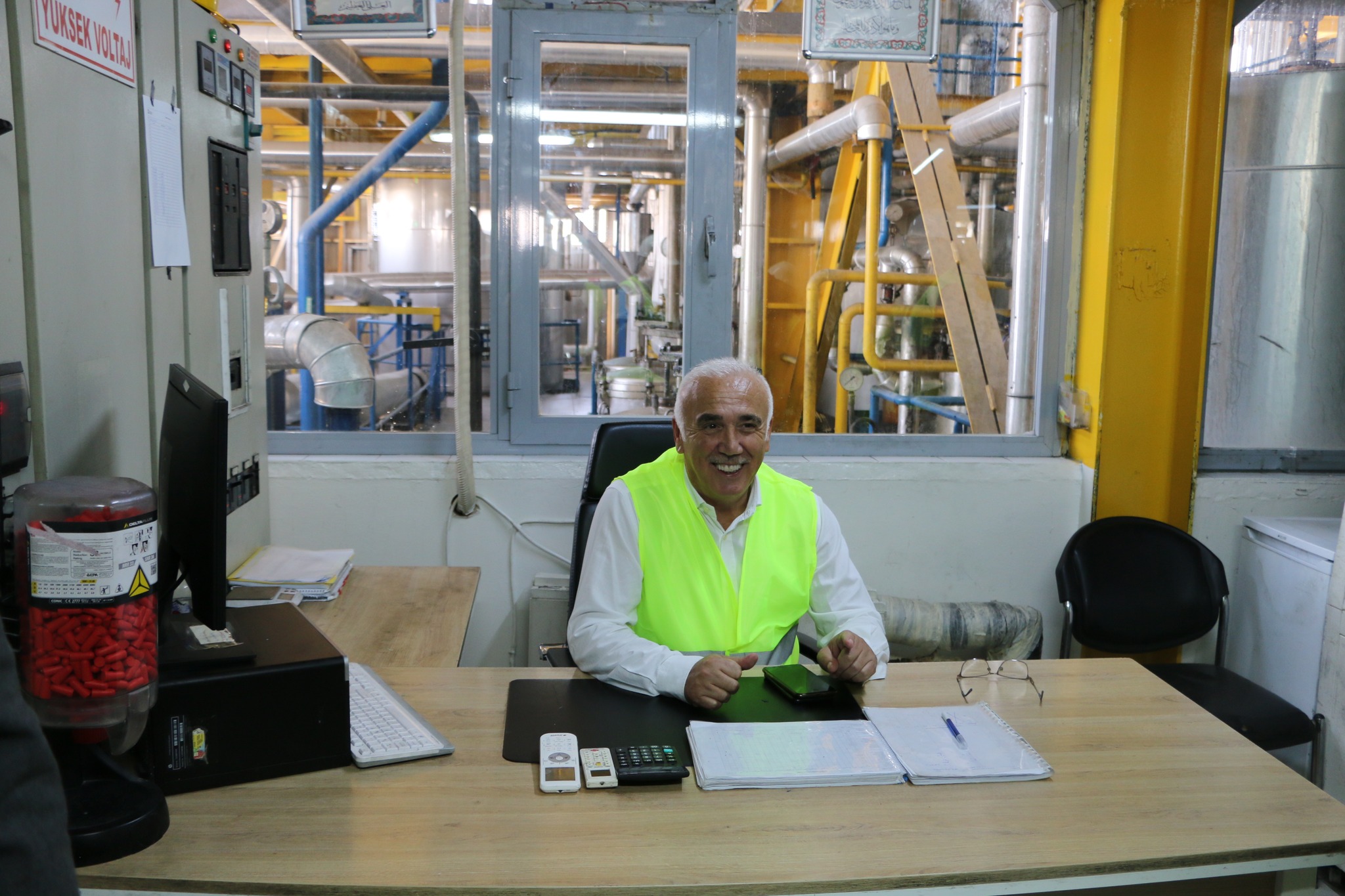 Genel Müdür Aydın Afyon’daki Fabrikayı Yerinde İnceledi