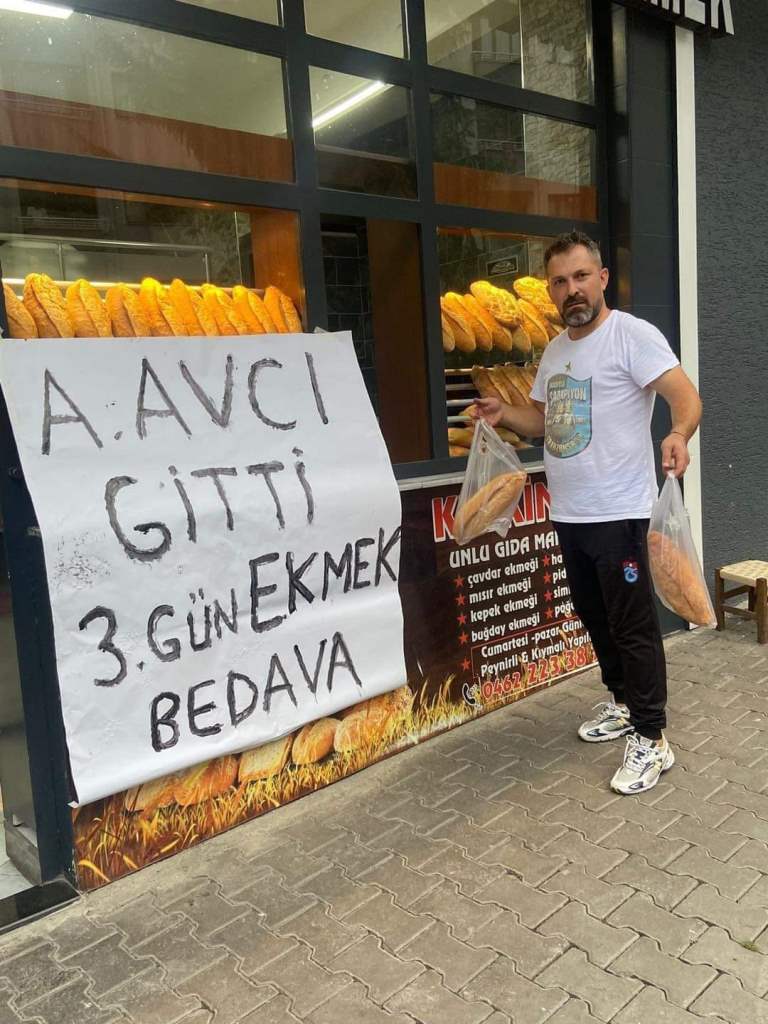 3 GÜN EKMEK BEDAVA