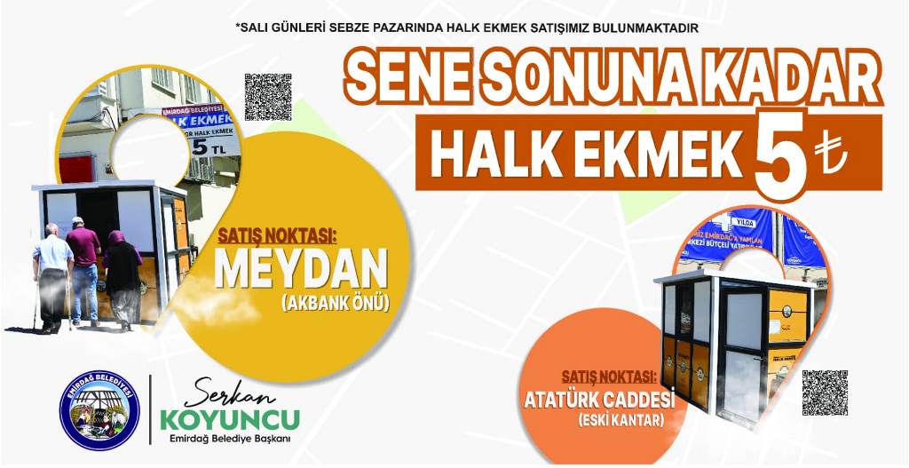 5 TL'DEN SATILAN EKMEKLERE YOĞUN İLGİ