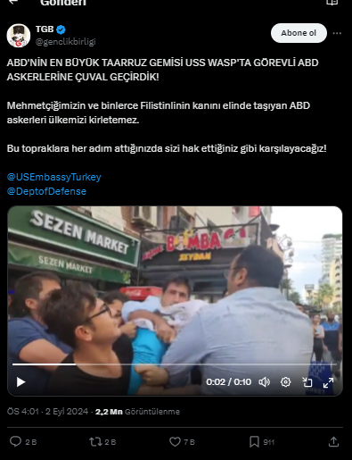 Karaya Çıkan ABD Askerinin Başına Çuval Geçirdiler!