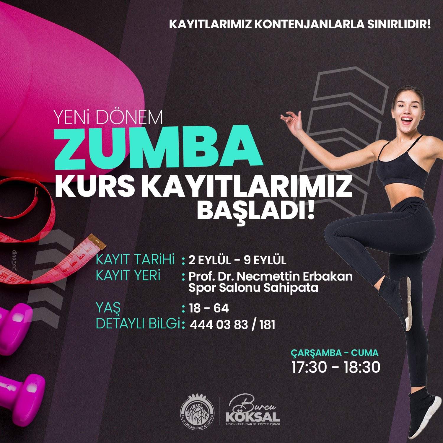 Belediye Duyurdu Kurs Kayıtları Başladı