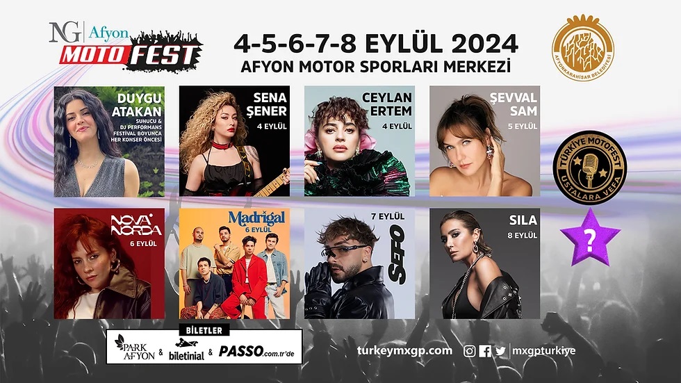 Dünya Motokros Şampiyonası NG Afyon Motofest İle Başlıyor