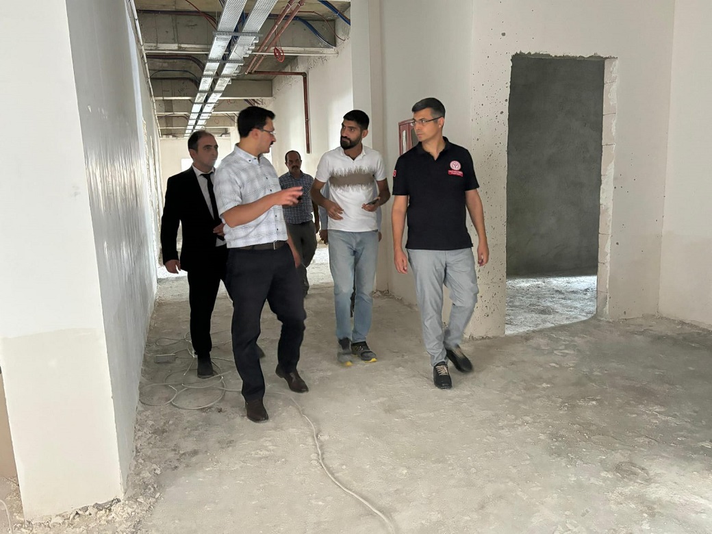 İl Sağlık Müdürü Korkmaz ve Destek Hizmetleri Başkanı Emirdağ'da İncelemelerde Bulundu