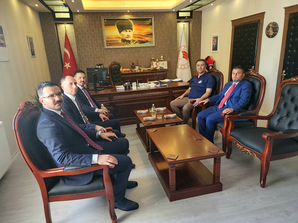 TKDK Başkanı Antalyalı'dan İl Müdürü Parlak'a Ziyaret