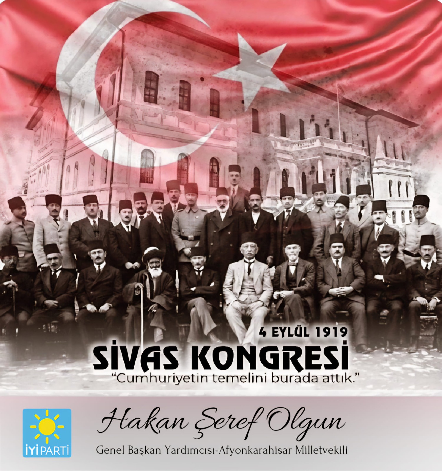 OLGUN, SİVAS KONGRESİ'NİN YILDÖNÜMÜNÜ KUTLADI