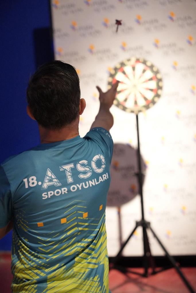 ATSO SPOR OYUNLARI DART, HEDEF VURMA VE BOVLİNG MÜSABAKALARI YAPILDI