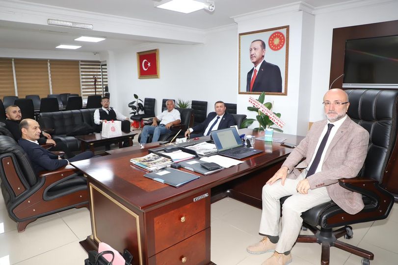 Büyük Birlik Partisi'nden  AK Partili Şahin’e Ziyaret