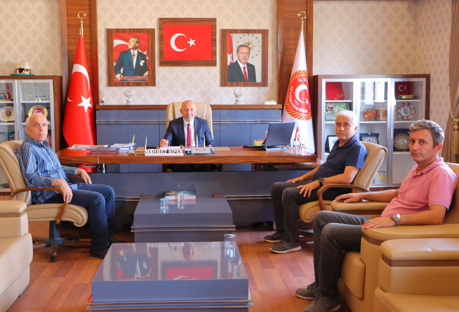 DSİ 18. Bölge Müdürü Erkan'dan  İGM Başkanı Mehmet Siper'e Ziyaret
