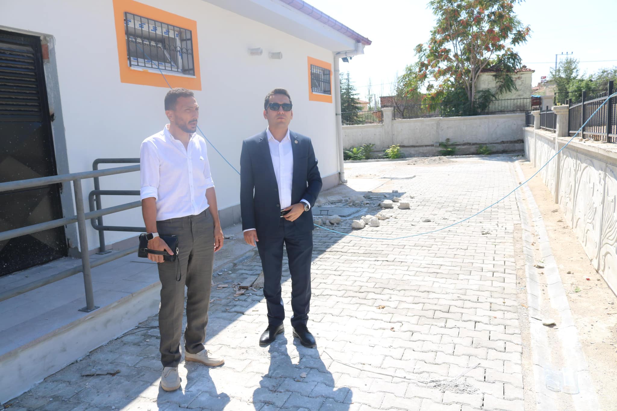 İhsaniye’de İnşaatları Tamamlanan Okullara Teknik Ziyaret