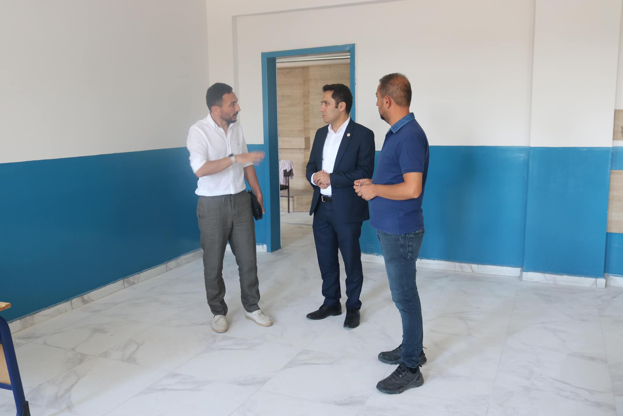 İhsaniye’de İnşaatları Tamamlanan Okullara Teknik Ziyaret