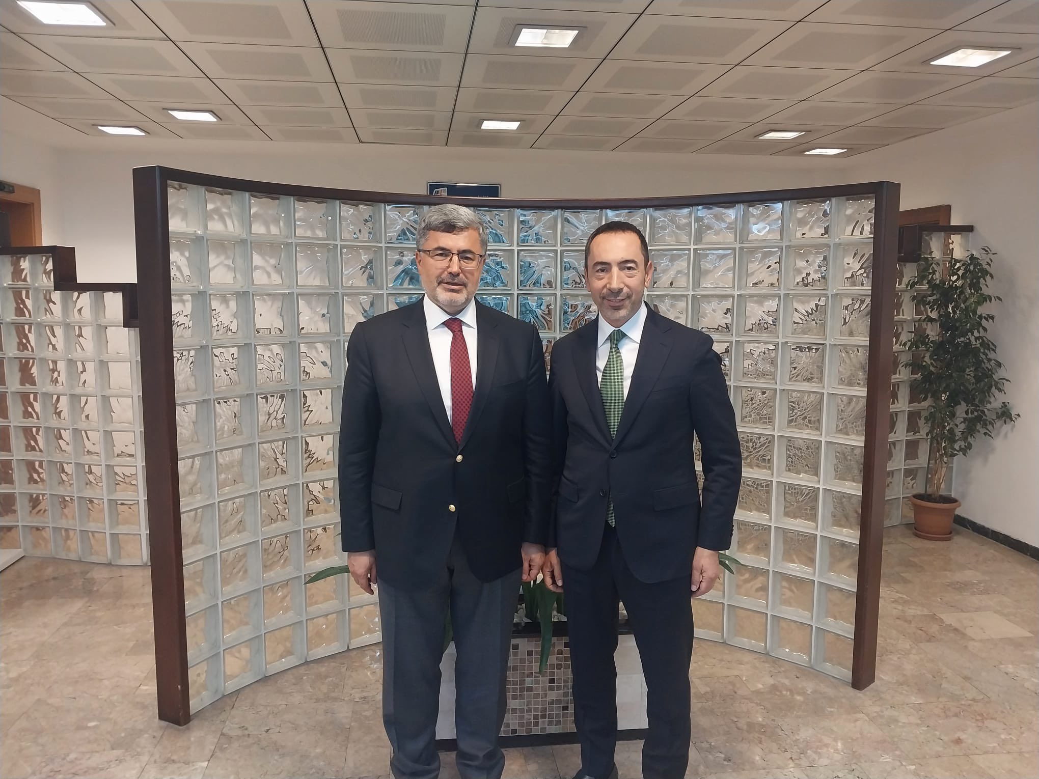AK Partili Özkaya’dan Genel Müdür Gedikli’ye Ziyaret