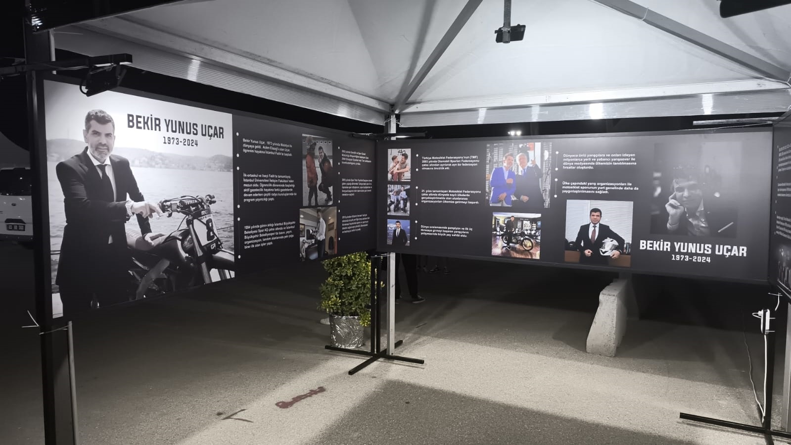 Türkiye İçin Buruk Şampiyona  Bekir Yunus Uçar İçin Anma Standı Kuruldu