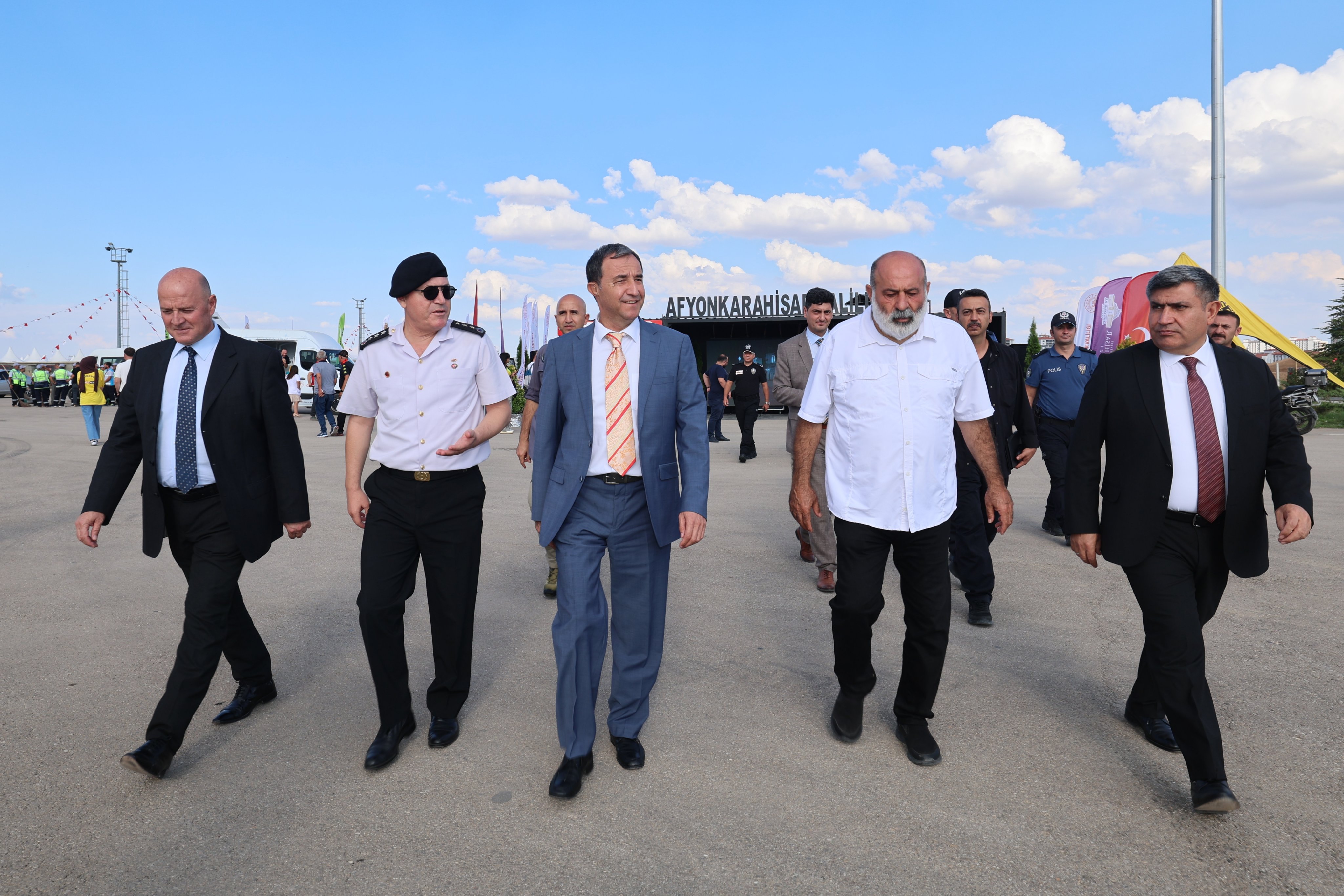 Vali Vekili Ali Uysal ve Beraberindeki Heyet Motofest Alanını İnceledi