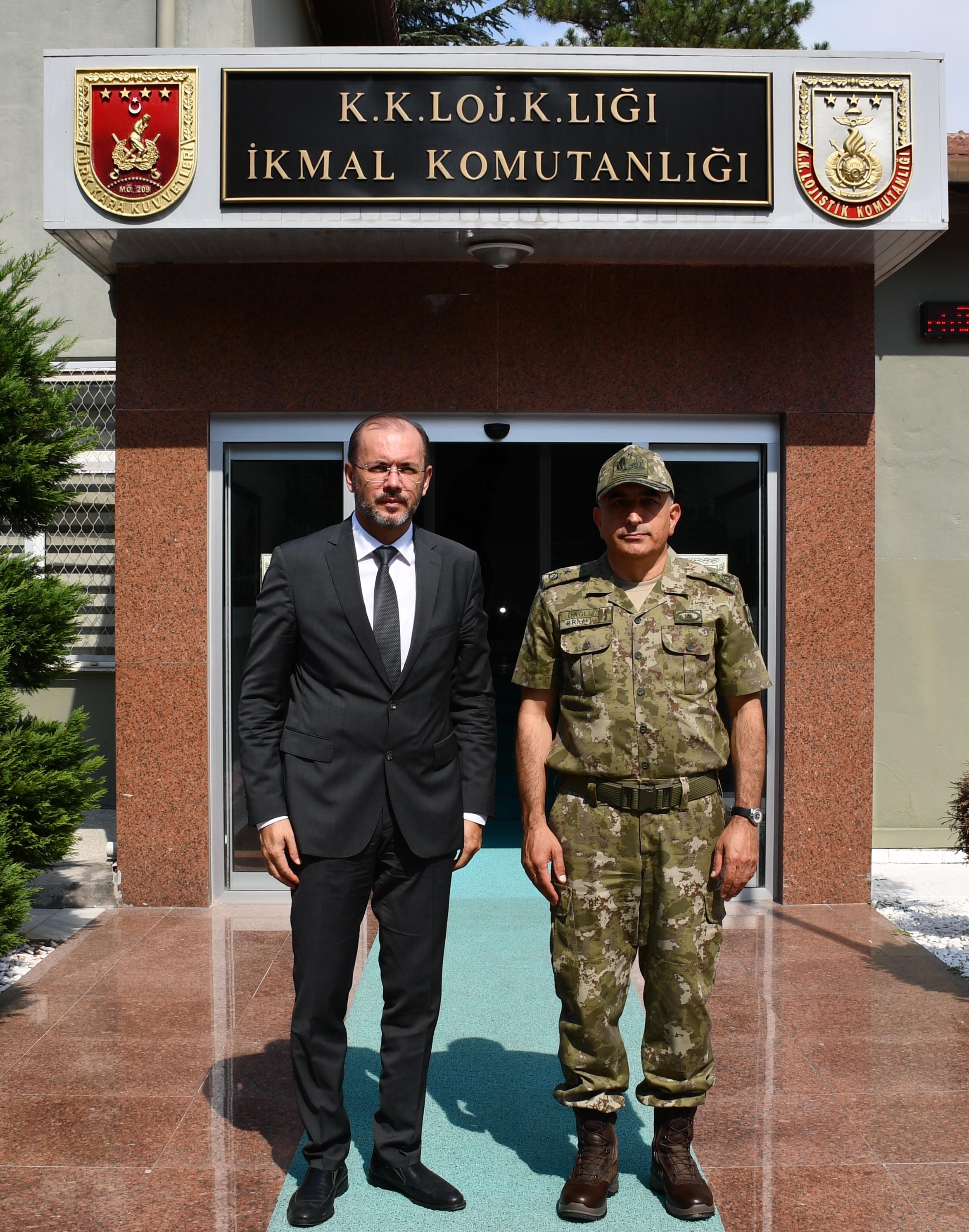 Rektör Okumuş’tan Tuğg. Dağlı’ya Ziyaret