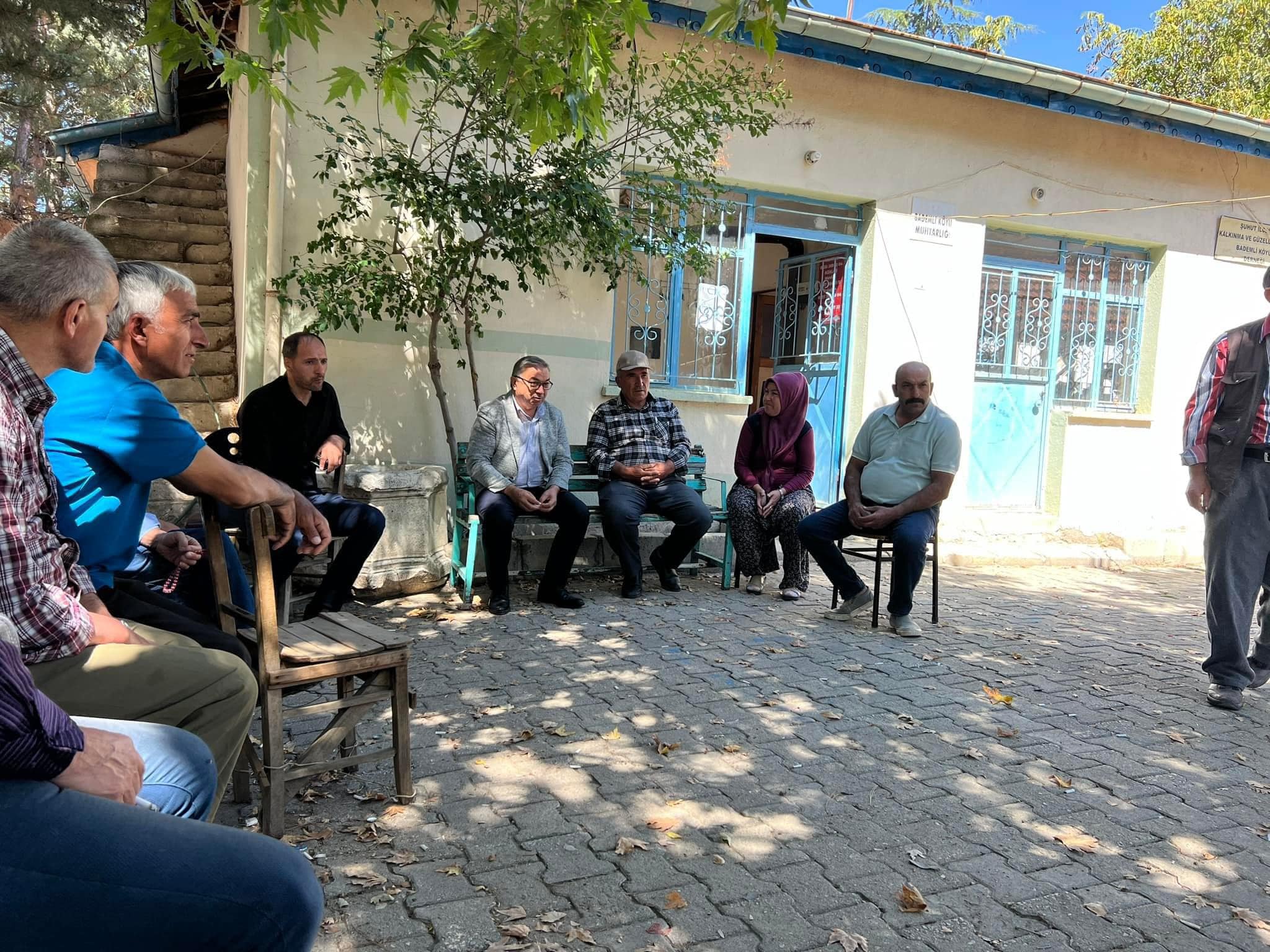 Başkan Özaşkın Bademli Sakinleriyle Bir Araya Geldi