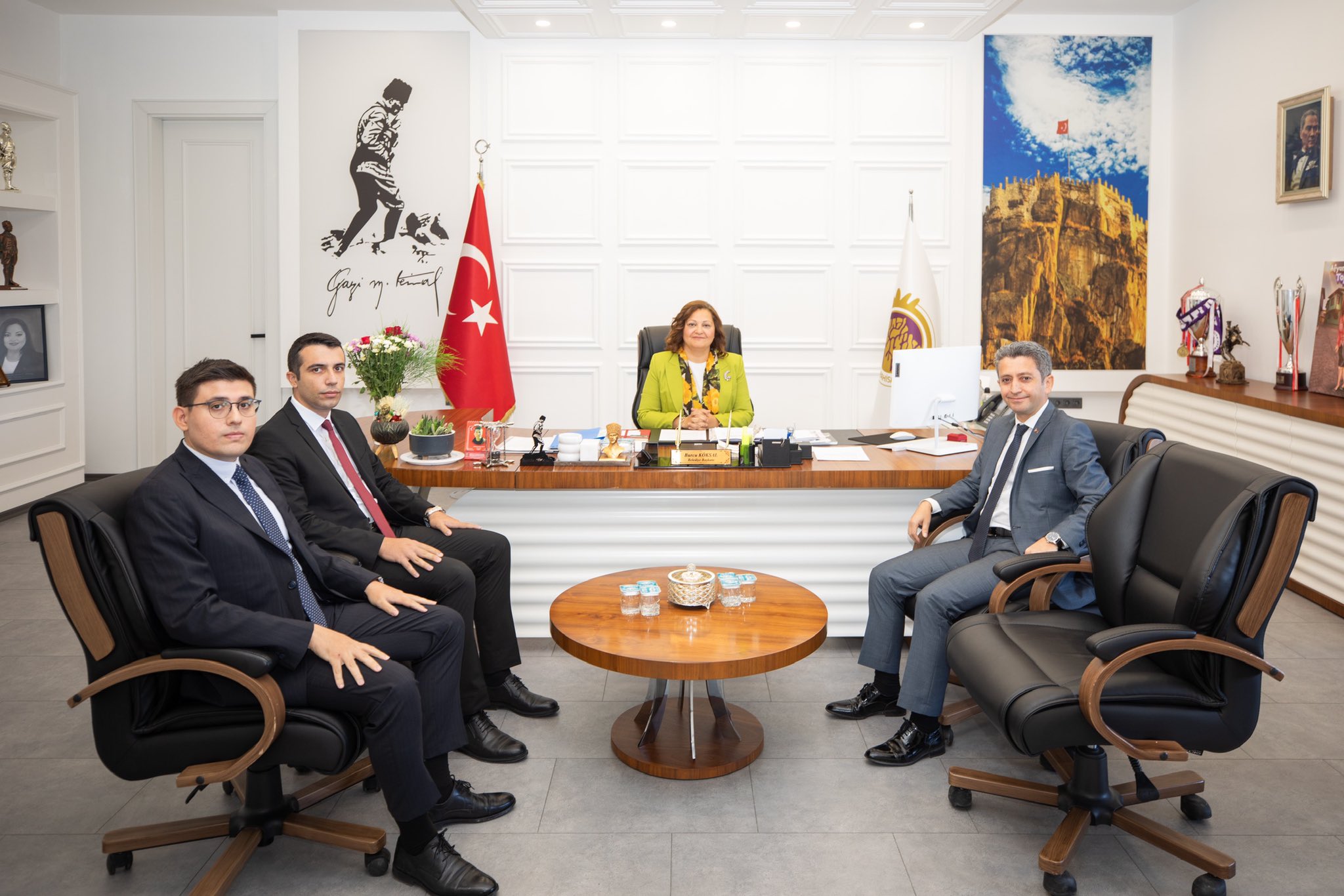 Hazine ve Maliye Bakanlığı’ndan Başkan Köksal’a Ziyaret