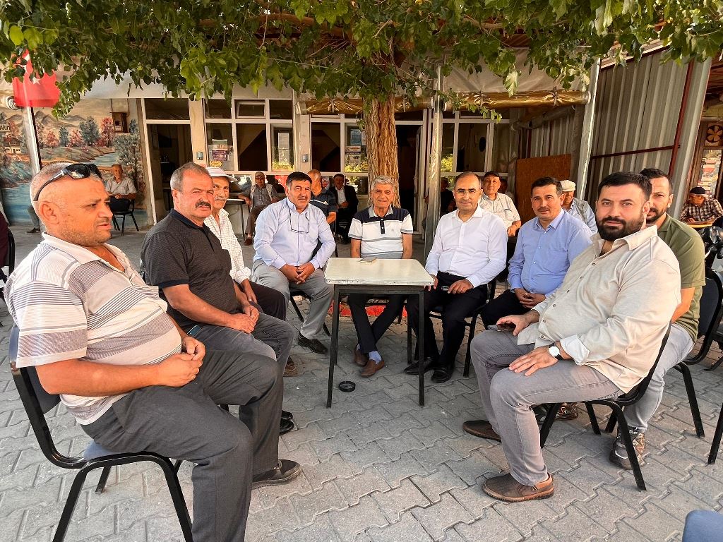 'VATANDAŞLARIMIZIN DERDİNE DERMAN OLMAK İÇİN SAHADAYIZ'