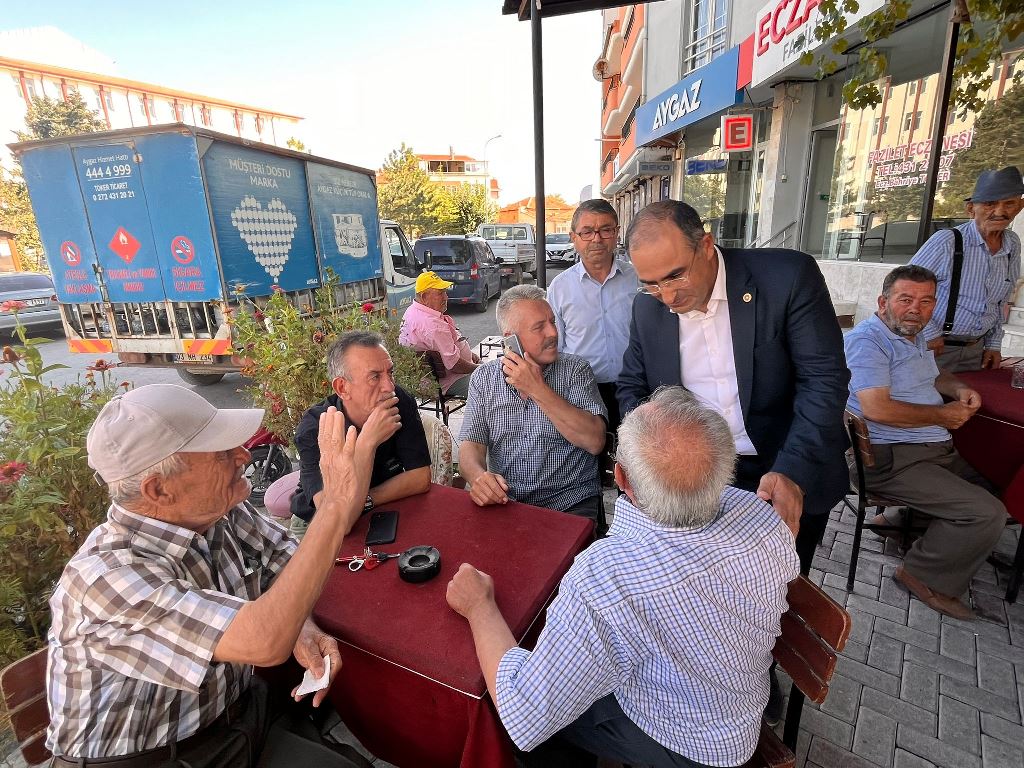 'VATANDAŞLARIMIZIN DERDİNE DERMAN OLMAK İÇİN SAHADAYIZ'