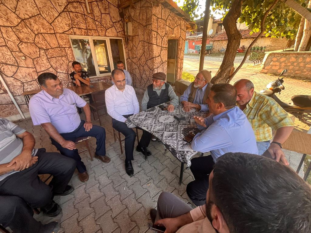 'VATANDAŞLARIMIZIN DERDİNE DERMAN OLMAK İÇİN SAHADAYIZ'